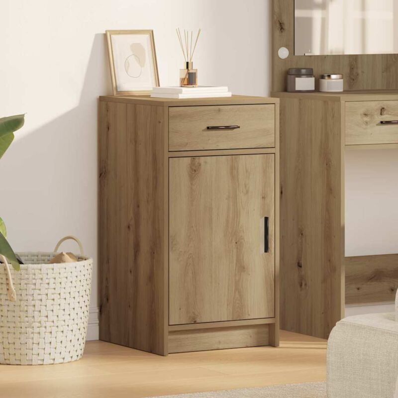 foto del prodotto sideboard artisan rovere 40x41x75 cm legno ingegnerizzato vidaxl