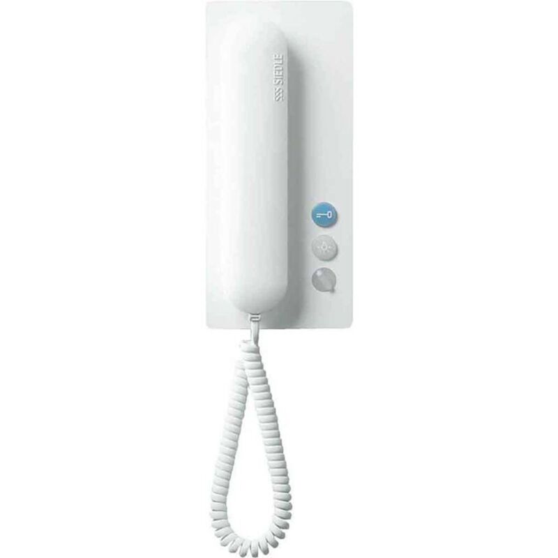 foto del prodotto siedle hta 811 0 w citofono cablato bianco