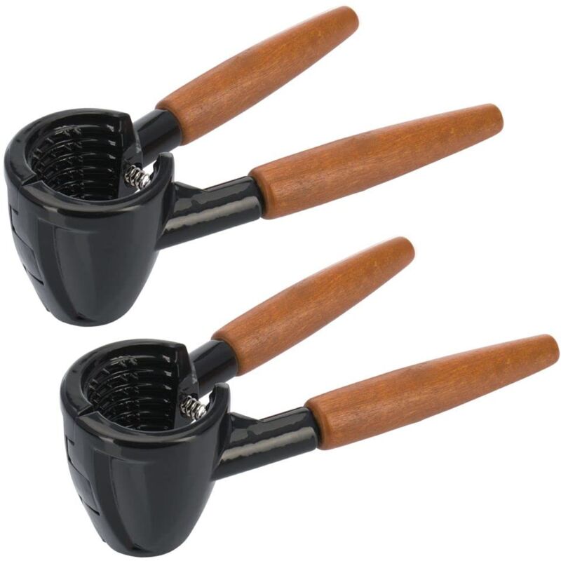 foto del prodotto sieger 332622e3 2 pinze per spumante, lunghezza 16,8 cm, in alluminio, colore nero marrone, nero marrone, 2 pezzi westmark