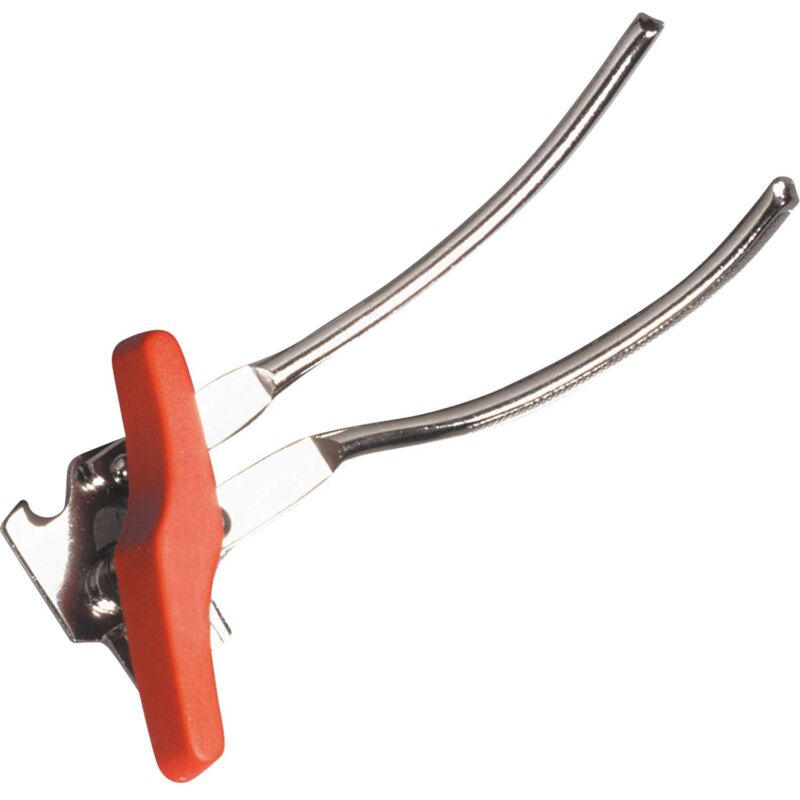 foto del prodotto sieger westmark apriscatole a pinza, con apribottiglie, lunghezza 15,5 cm, acciaio plastica, zangen argento rosso, 10312270