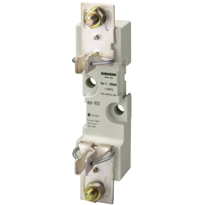 foto del prodotto siemens 3nh3230 parte inferiore fusibile misura fusibile 1 250 a 690 v 1 pz.