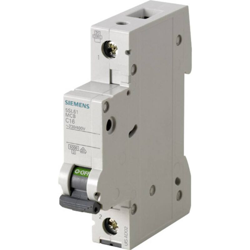 foto del prodotto siemens 5sl61206 interruttore magnetotermico 1 polo 20 a 230 v, 400 v