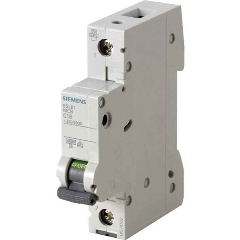 foto del prodotto siemens 5sl61207 interruttore magnetotermico 1 polo 20 a