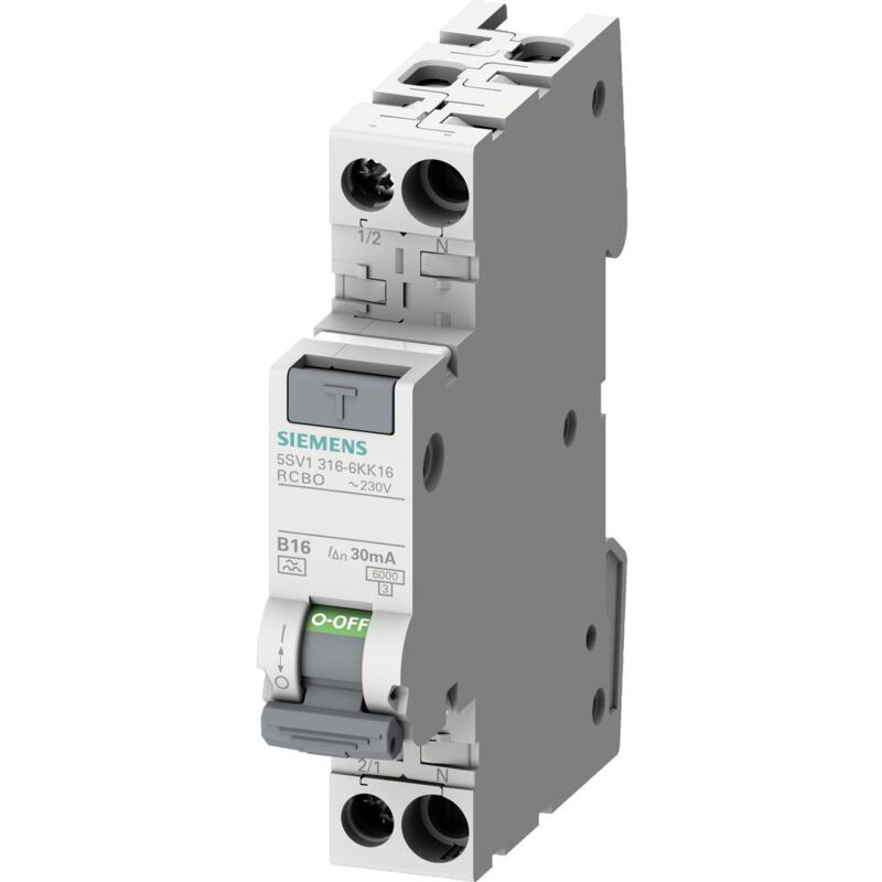 foto del prodotto siemens 5sv13167kk02 magnetotermico e differenziale 2 poli 2 a 0.03 a 230 v