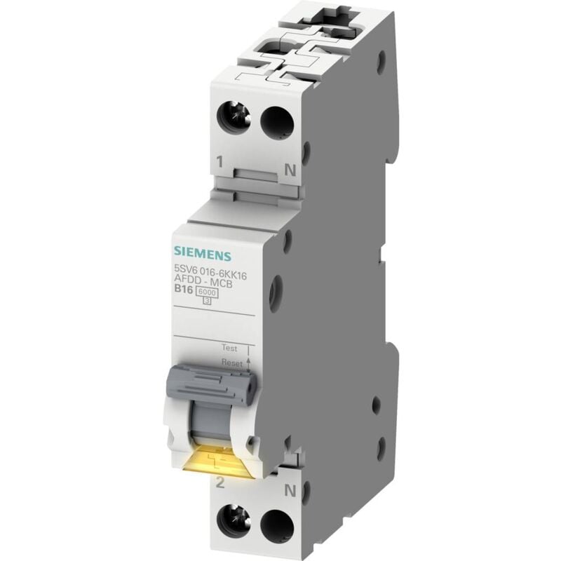 foto del prodotto siemens 5sv60167kk16 interruttore di protezione antincendio misura fusibile 1 2 poli 16 a 230 v 1 pz.