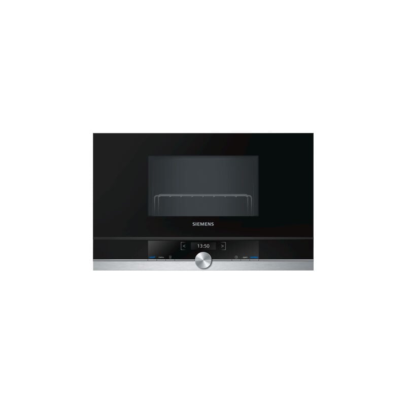 foto del prodotto siemens be634lgs1. posizionamento dell apparecchio da incasso, capacit interna 21 l, potenza microonde 900 w, display incorporato, tipo di