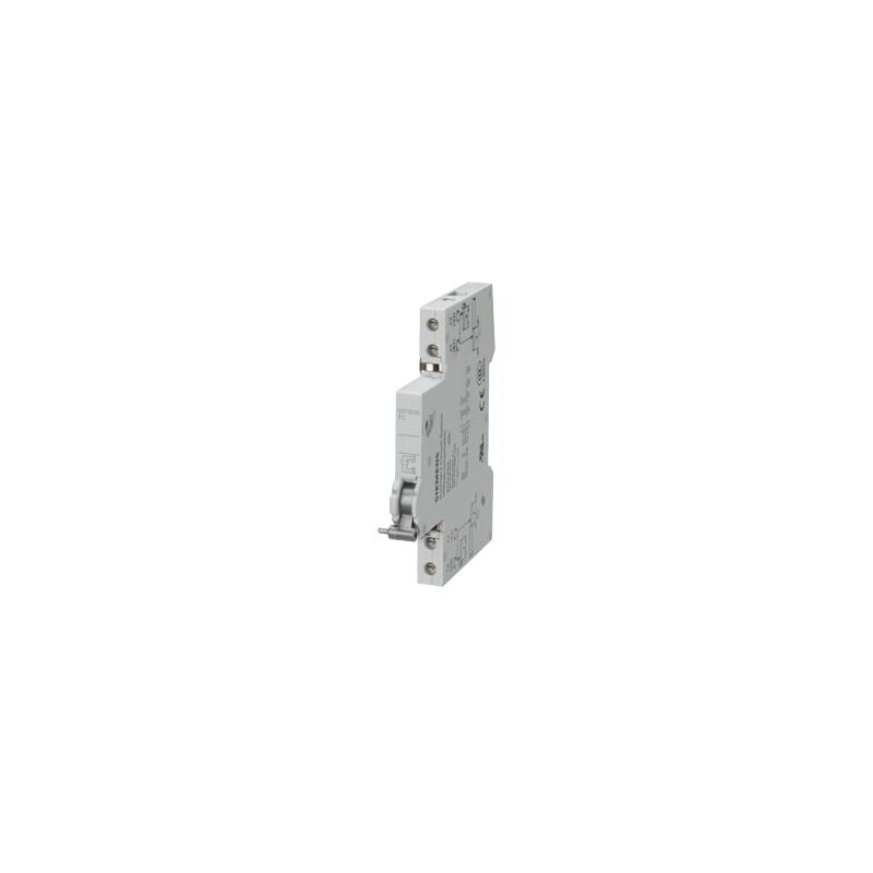 foto del prodotto siemens blocchetto di contatti di segnalazione errore 1 no 1 nc, per interruttore magnetotermico 5sl, 5sy, 5sp