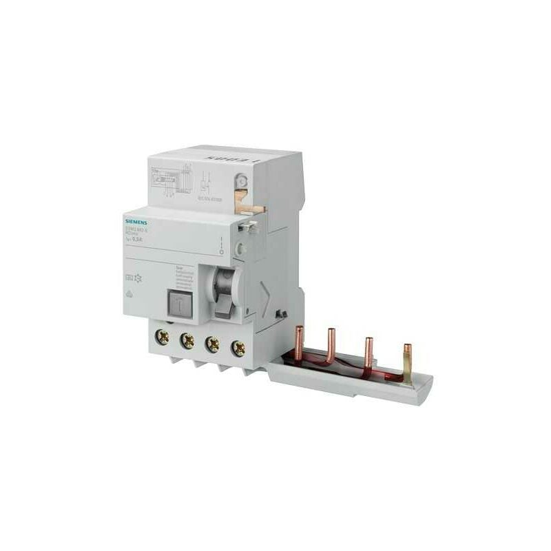 foto del prodotto siemens blocco differenziale puro quadripolare classe a 40a 300ma 5sm26436