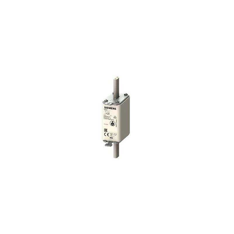 foto del prodotto siemens cartuccia fusibile nh, nh0, in 63 a, gg, un ac 500 v, segnalatore di intervento frontale