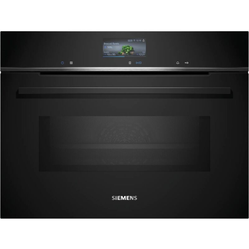 foto del prodotto siemens forno combinato integrato mo 45l nero cm776g1b1