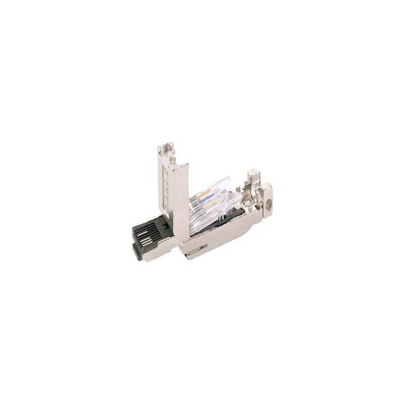 foto del prodotto siemens industrial ethernet fastconnect rj45 plug 180 2x 2, connettore rj45 10 100 mbit s con robusta custodia in metallo e tecnica di