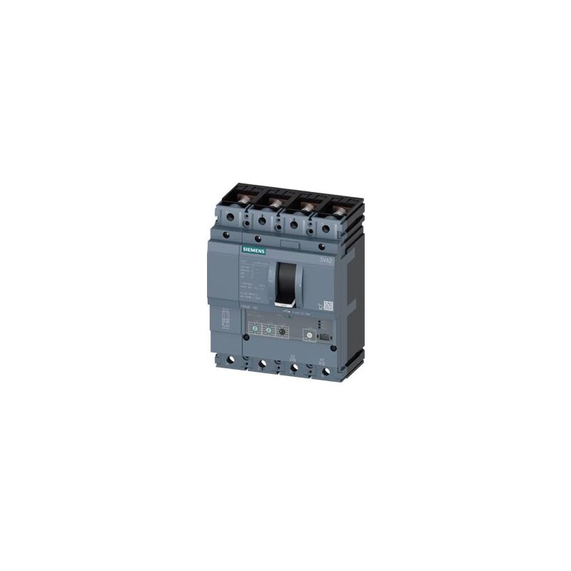foto del prodotto siemens interruttore automatico 3va 100a 4p 55ka etu3 li l tsie3va21105hl420aa0