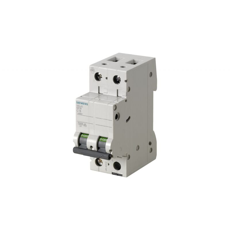 foto del prodotto siemens interruttore automatico magnetotermico 1p n 2 moduli 6a 4,5ka