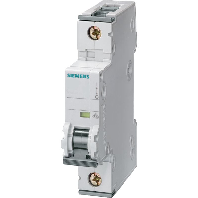 foto del prodotto siemens interruttore magnetotermico 1p 10a 6ka tipo c 1 modulo 5sl61107bb