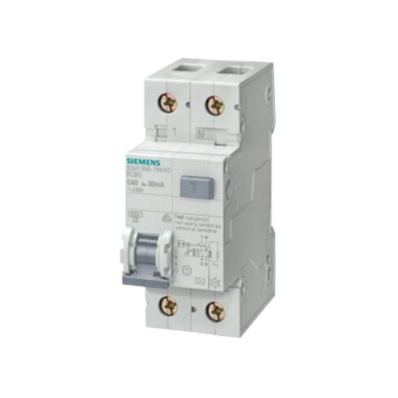 foto del prodotto siemens interruttore magnetotermico 1p n 16a 5su13537kk16