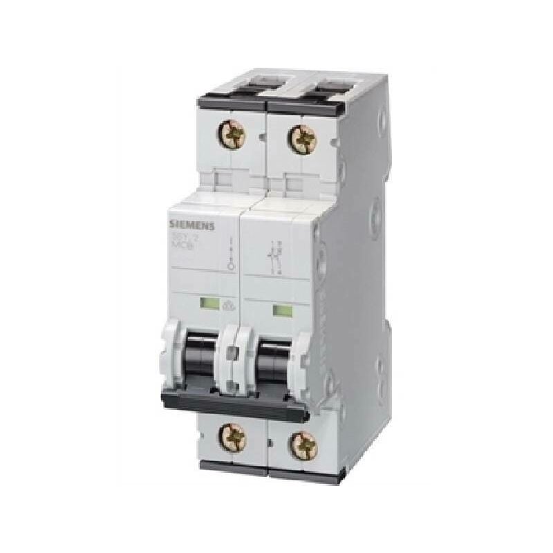foto del prodotto siemens interruttore magnetotermico 2p 10a 10ka curva c 5sy42107