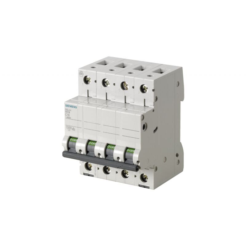 immagine 0 del prodotto siemens interruttore magnetotermico 400v 10 ka, a 4 poli, c, 20asie5sl44207