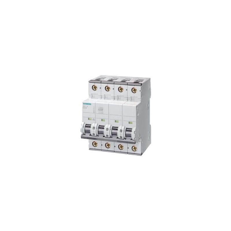 foto del prodotto siemens interruttore magnetotermico 400v 10 ka, a 4 poli, c, 50a, p 70 mm