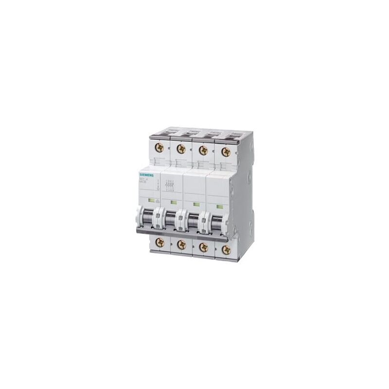 foto del prodotto siemens interruttore magnetotermico 400v 6ka, a 4 poli, c, 16a, p 70mm