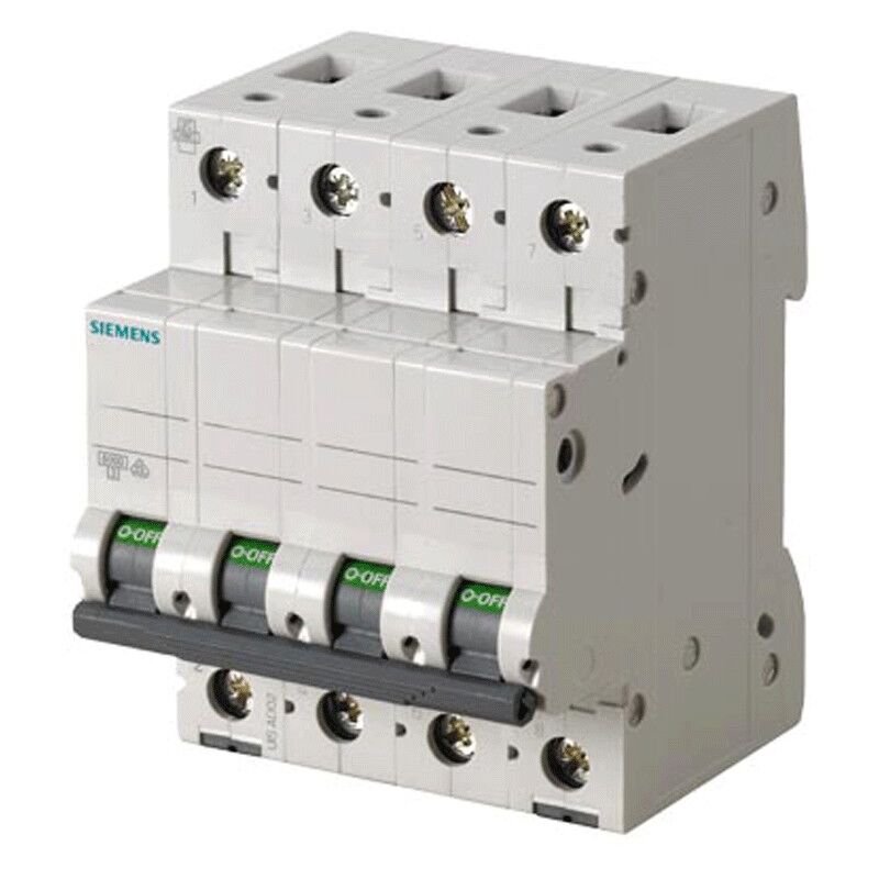 immagine 0 del prodotto siemens interruttore magnetotermico 4p 25a 6ka tipo c 4 moduli 5sl64257bb