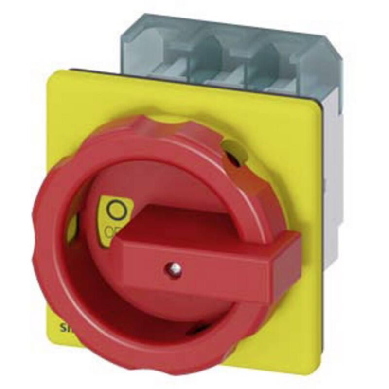 foto del prodotto siemens interruttore sezionatore rosso, giallo 3 poli 35 mm 63 a 690 v ac 3ld25040tk53