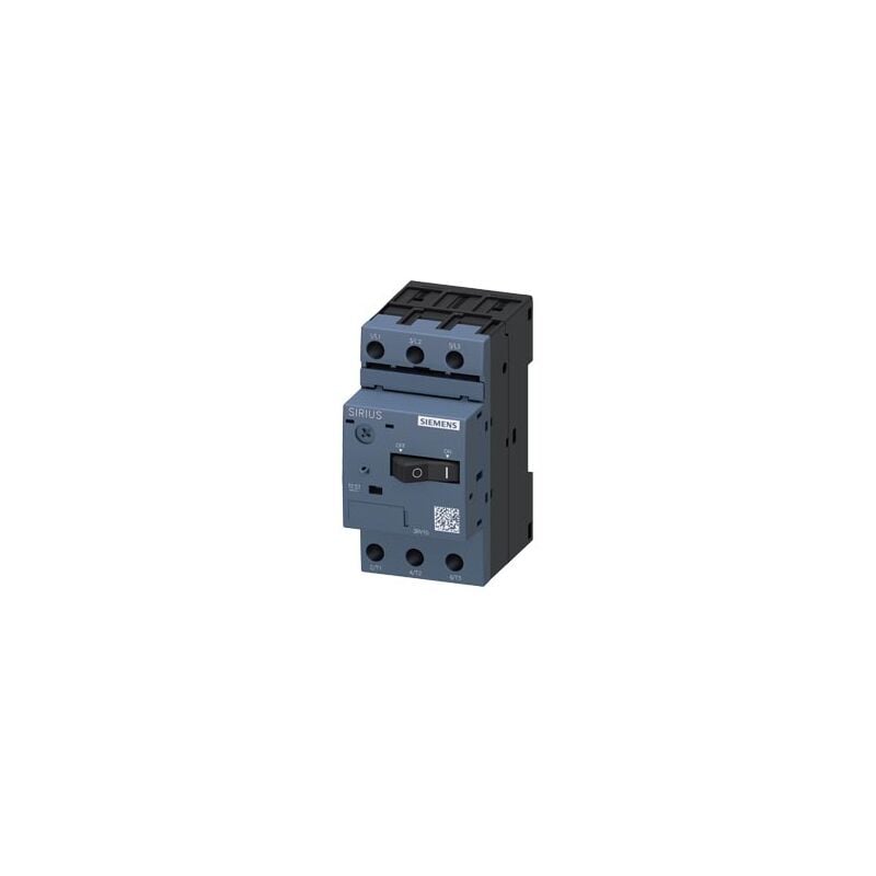 foto del prodotto siemens interruttore taglia s00 per protezione motore, classe 10 sganciatore a 0,28 0,4 a sganciatore n 5,2 a morsetto a vite potere di