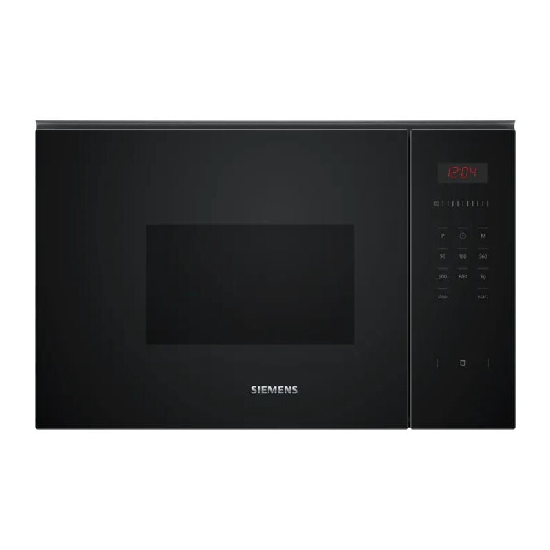 foto del prodotto siemens iq300 bf523lmb1. posizionamento dell apparecchio da incasso, tipo di prodotto solo microonde, capacit interna 20 l, potenza microonde 
