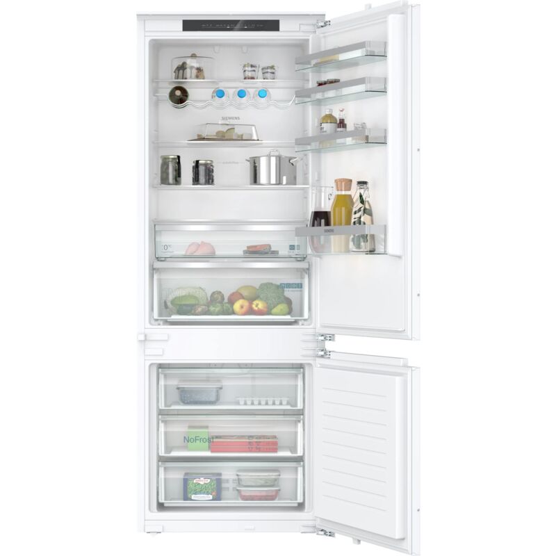 foto del prodotto siemens iq300 kb96nvfe0. capacit netta totale 383 l. cerniera porta destra. classe climatica sn st, emissione acustica 34 db. capacit netta