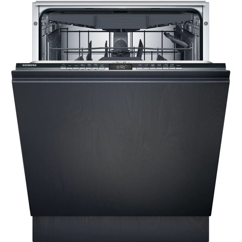 foto del prodotto siemens iq300 sn73ex02ce. posizionamento dell apparecchio a scomparsa totale, dimensione dimensione massima 60 cm , colore della porta nero,