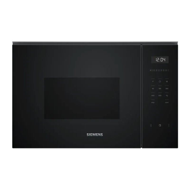 foto del prodotto siemens iq500 bf555lmb1. posizionamento dell apparecchio da incasso, tipo di prodotto solo microonde, capacit interna 25 l, potenza microonde 