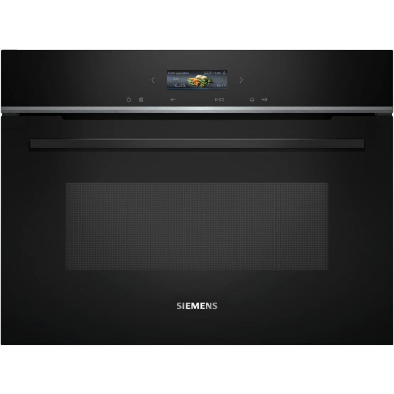 foto del prodotto siemens iq700 ce732gxb1. posizionamento dell apparecchio da incasso, tipo di prodotto solo microonde, capacit interna 36 l, potenza microonde 