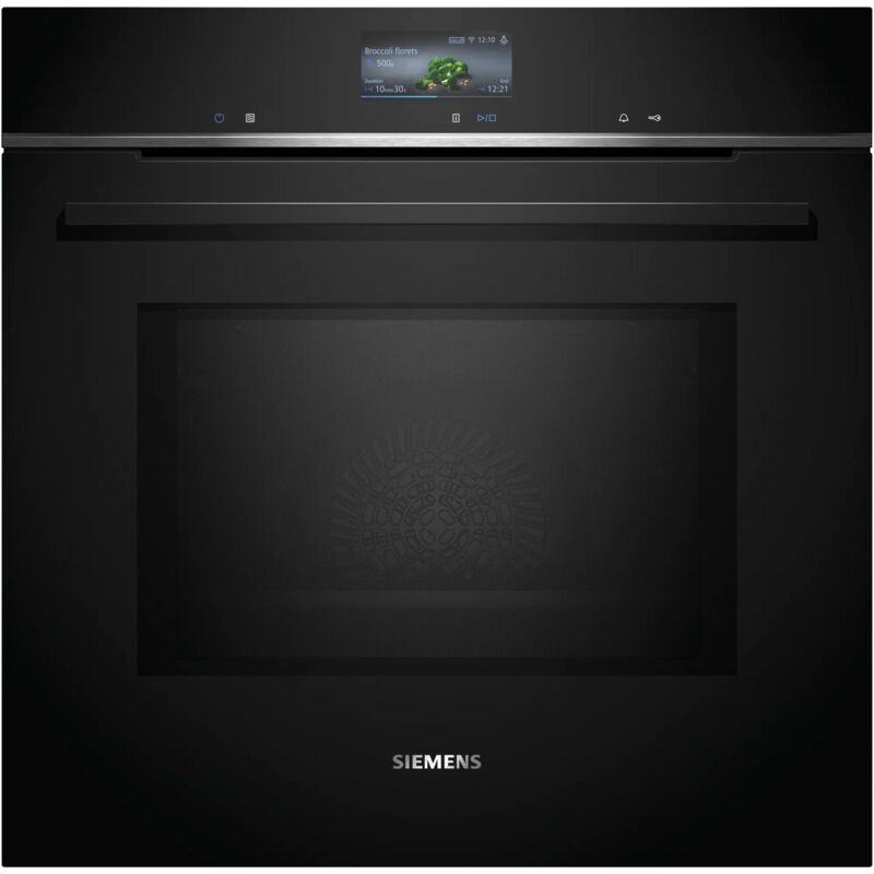 foto del prodotto siemens iq700 hm776gkb1. dimensione del forno media, tipo di forno forno elettrico, capacit interna forno totale 67 l. posizionamento
