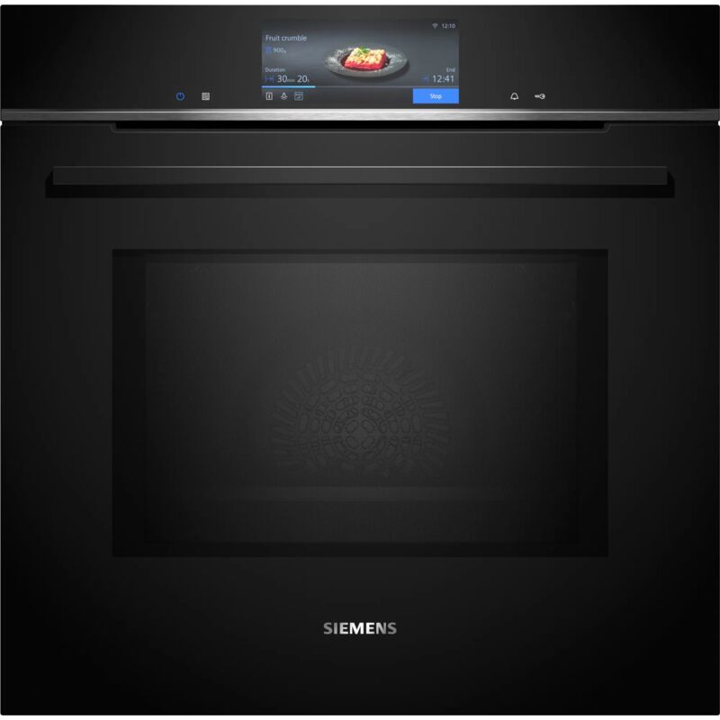foto del prodotto siemens iq700 hm778gmb1. dimensione del forno media, tipo di forno forno elettrico, capacit interna forno totale 67 l. posizionamento
