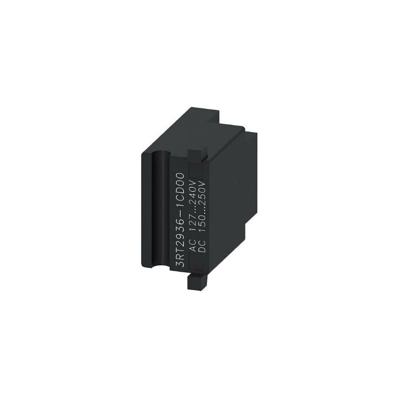 foto del prodotto siemens limitatore sovratensione, elemento rc, ac 127 240 v dc 150 250 v per contattori grandezza costruttiva s2