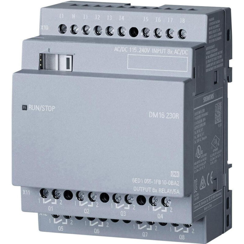 foto del prodotto siemens modulo di espansione logo dm16 230r 6ed10551fb100ba2