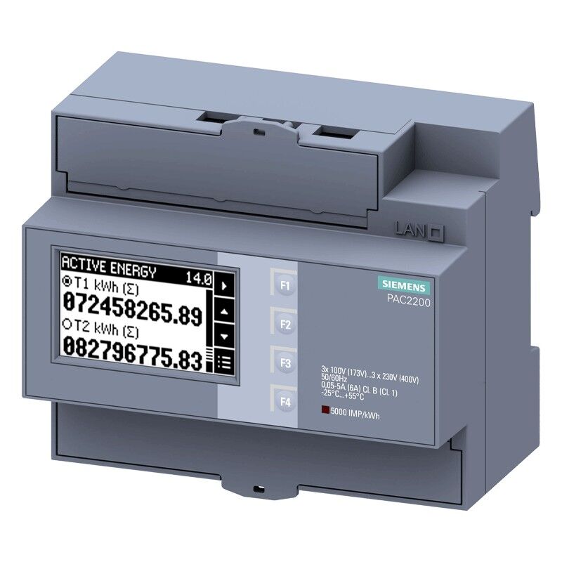 foto del prodotto siemens multimetro sentron 6 moduli pac2200 7km22002ea301ca1