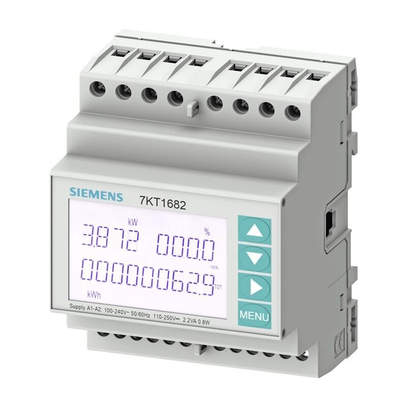 foto del prodotto siemens multimetro sentron pac1600 trifase modbus rtu ascii 7kt1682