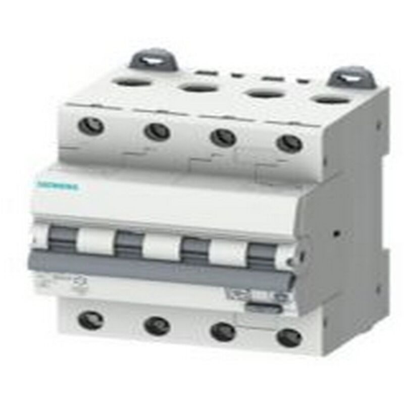 foto del prodotto siemens rcbo, 6 ka, 4p type a, 30 ma, c char, in 25a un 400v classe di limitazione dell energia 1