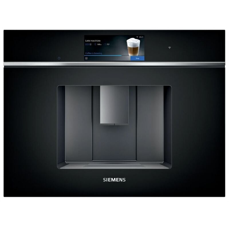 foto del prodotto siemens robot per caff espresso nero da 19 bar incorporato ct718l1b0