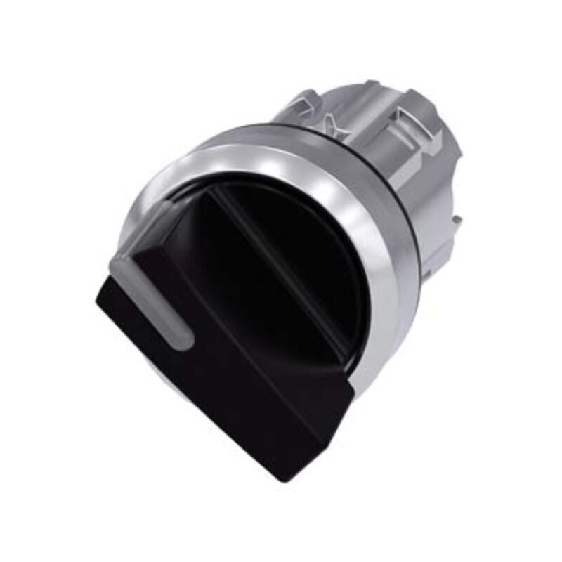 foto del prodotto siemens selettore illuminabile rotondo 22mm argento 3su10522bf100aa0