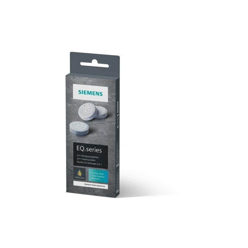 foto del prodotto siemens set di 20 2 tablet di pulizia in 1 per macchine da caff automatiche eq