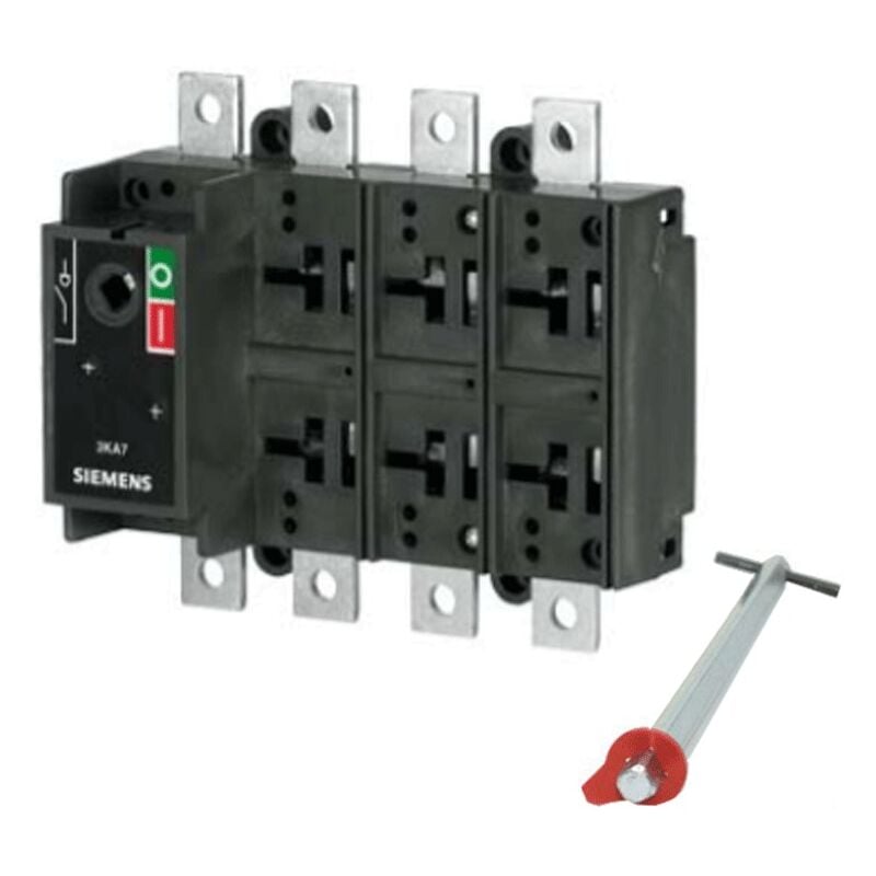foto del prodotto siemens sezionatore 4 poli 250a gr.2 senza comando 3ka71234aa00