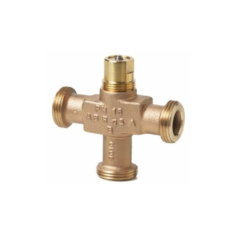 foto del prodotto siemens vxg44.20 6.3 valvola filettata a 3 vie con otturatore pn16 dn20 kvs 6,3