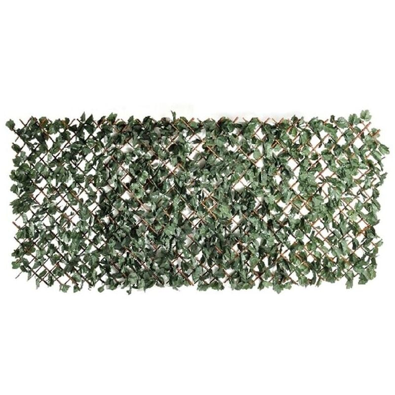 foto del prodotto siepe sintetica photinia estensibile 100 x 200 cm