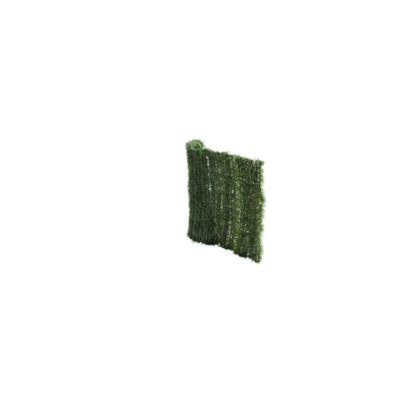 foto del prodotto siepe verde artificiale 1x3mt 36 var m foglia fine bicolore