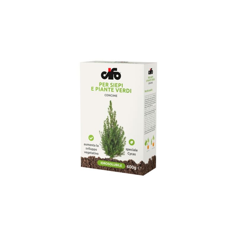 foto del prodotto siepi e piante verdi concime idrosolubile cycas 600 gr cifo