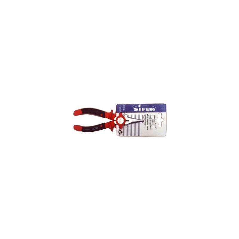 foto del prodotto sifer pinza tonda b piatta 6 satinata e1511 professionale