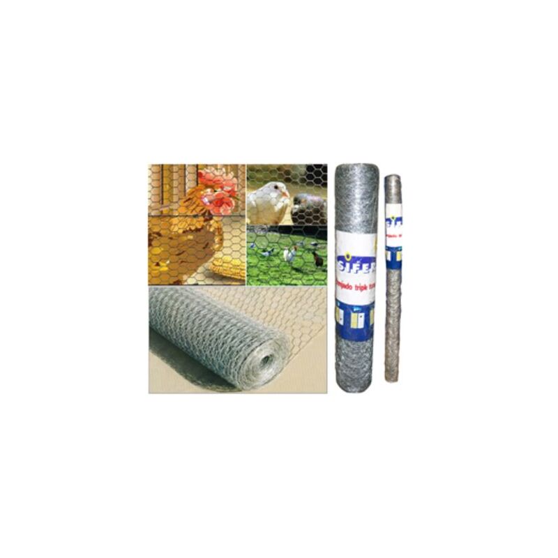 foto del prodotto sifer rete traliccio triple twist 16 x 1,00 metrorollo 50