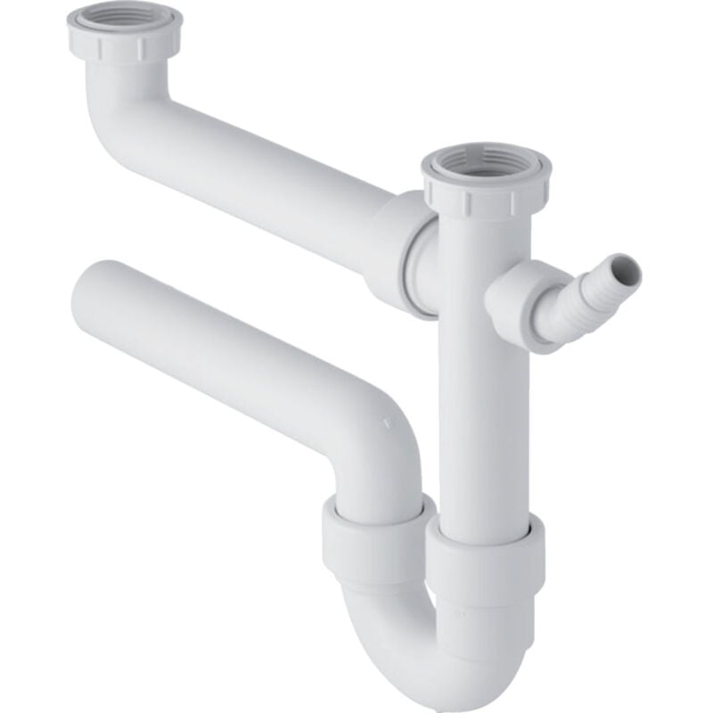foto del prodotto sifone 2 vie per lavello 1 1 4 x 40