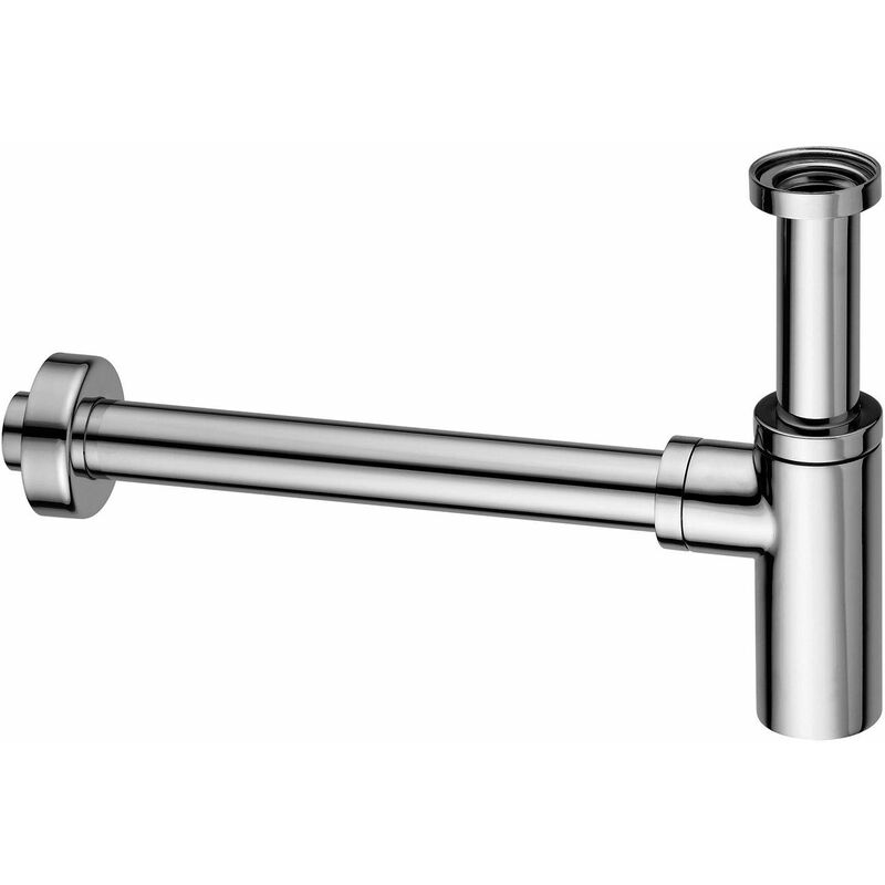 foto del prodotto sifone a bottiglia 11 4 per lavabo paffoni zacc240cr cromo